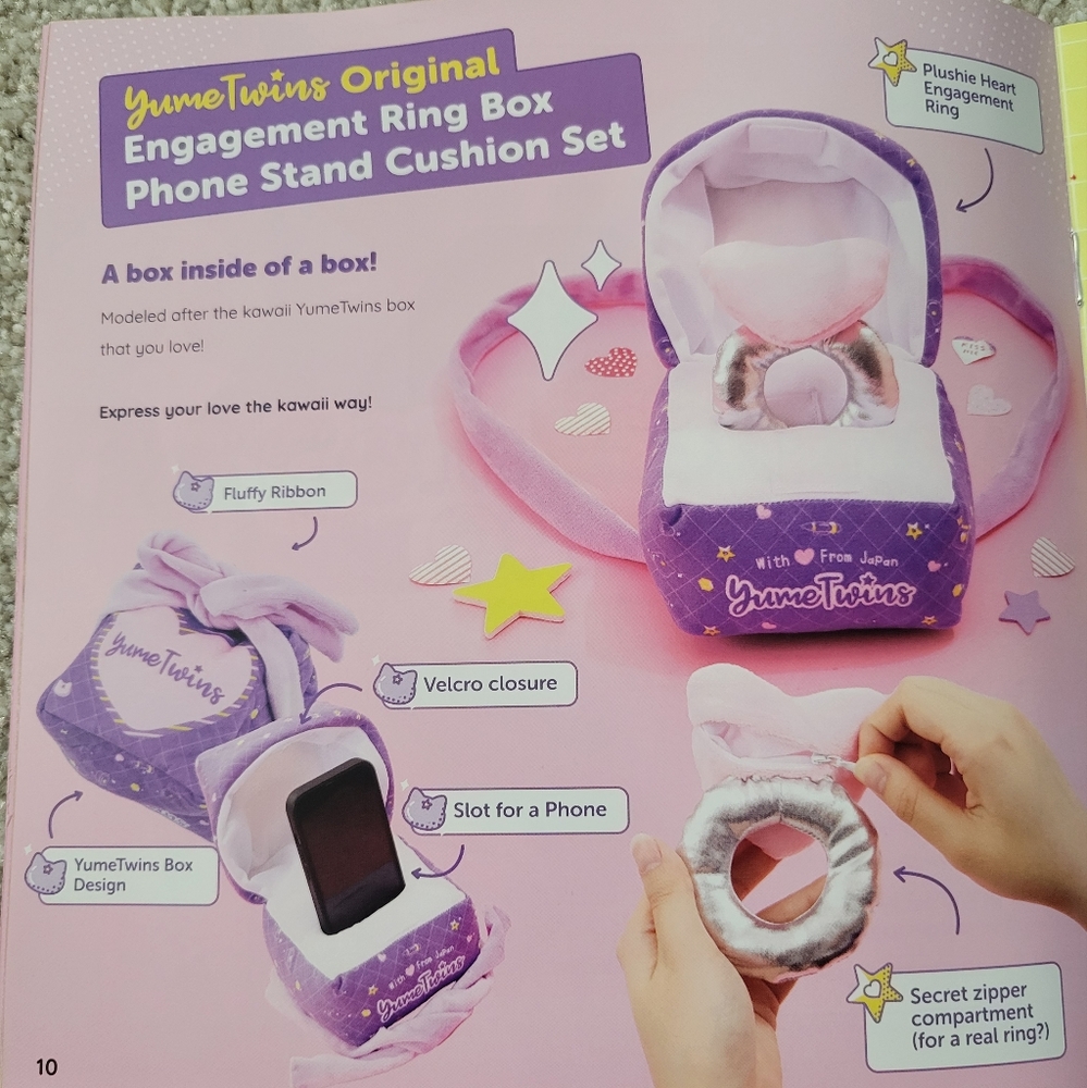 Engagement Ring Box Plush YumeTwins